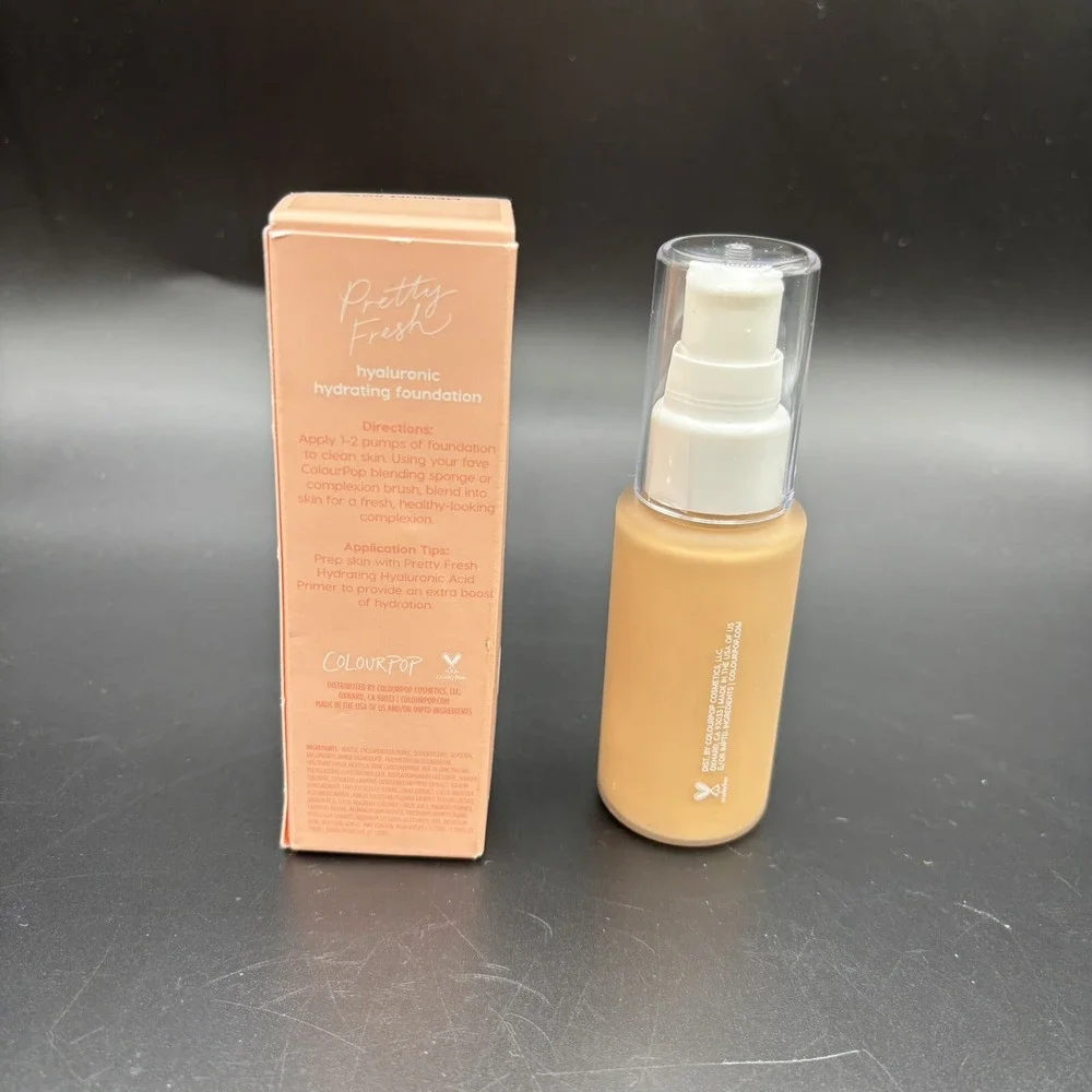 New Colourpop Pretty Fresh Hydrating Foundation ~ Shade Medium‎ 80W